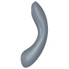 Satisfyer Stimulateur de clitoris Curvy Trinity 1 Satisfyer Gris